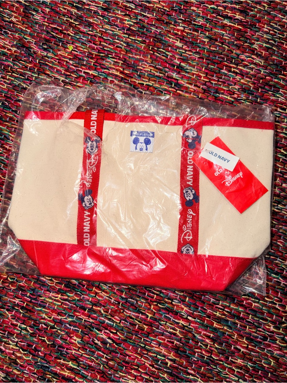 Old Navy Disney Canvas Tote